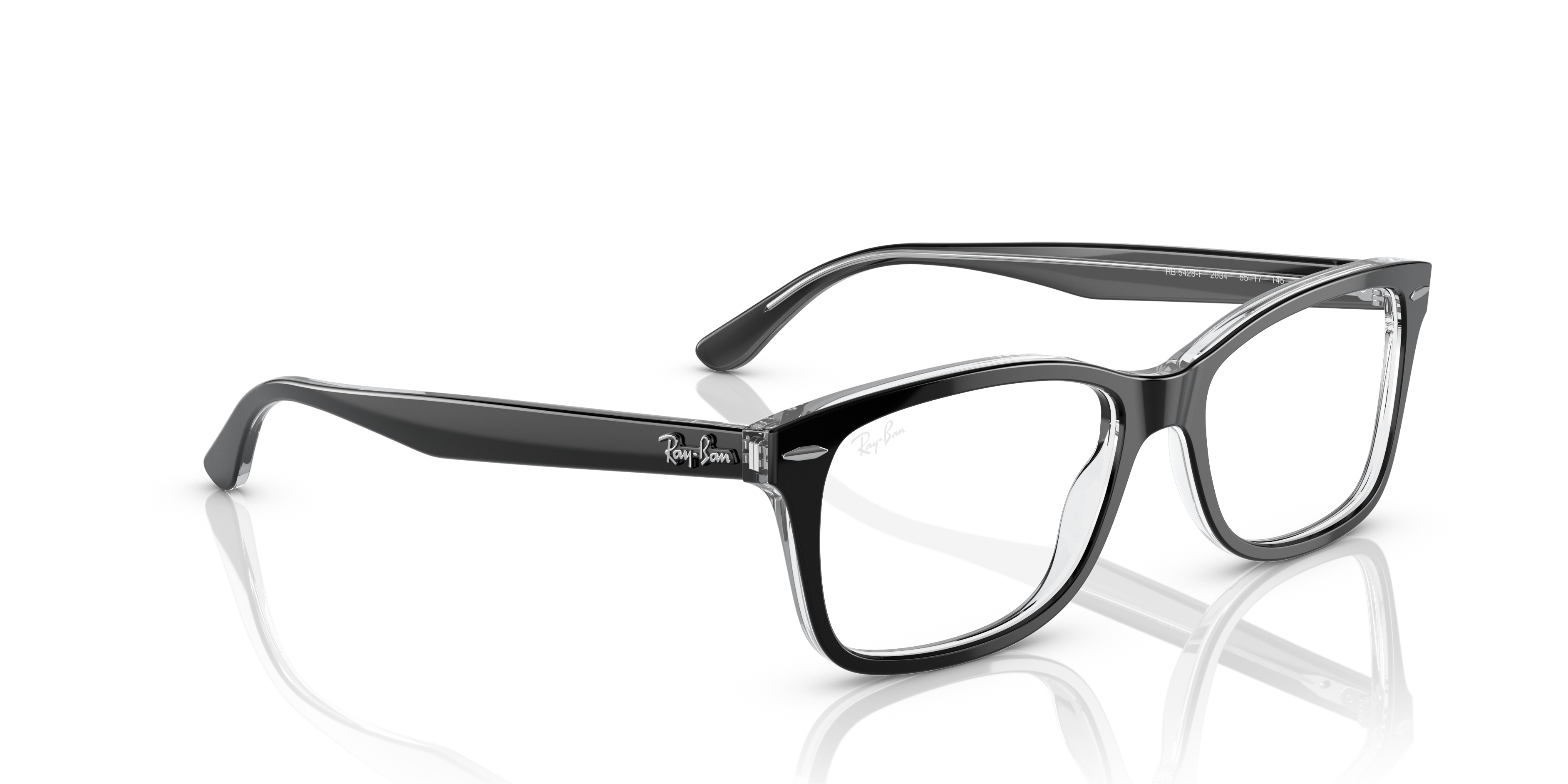 レイバン公式ストア】 Ray-Ban® Rb5428 Optics メガネ | 透明上に 
