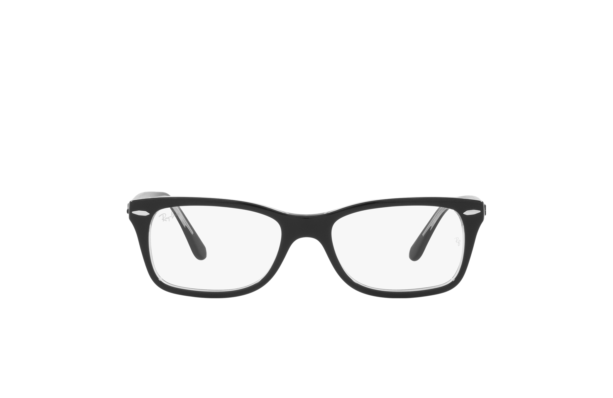 Rb5428 Optics Eyeglasses with Black On Transparent Frame - RB5428F | Ray-Ban®  US