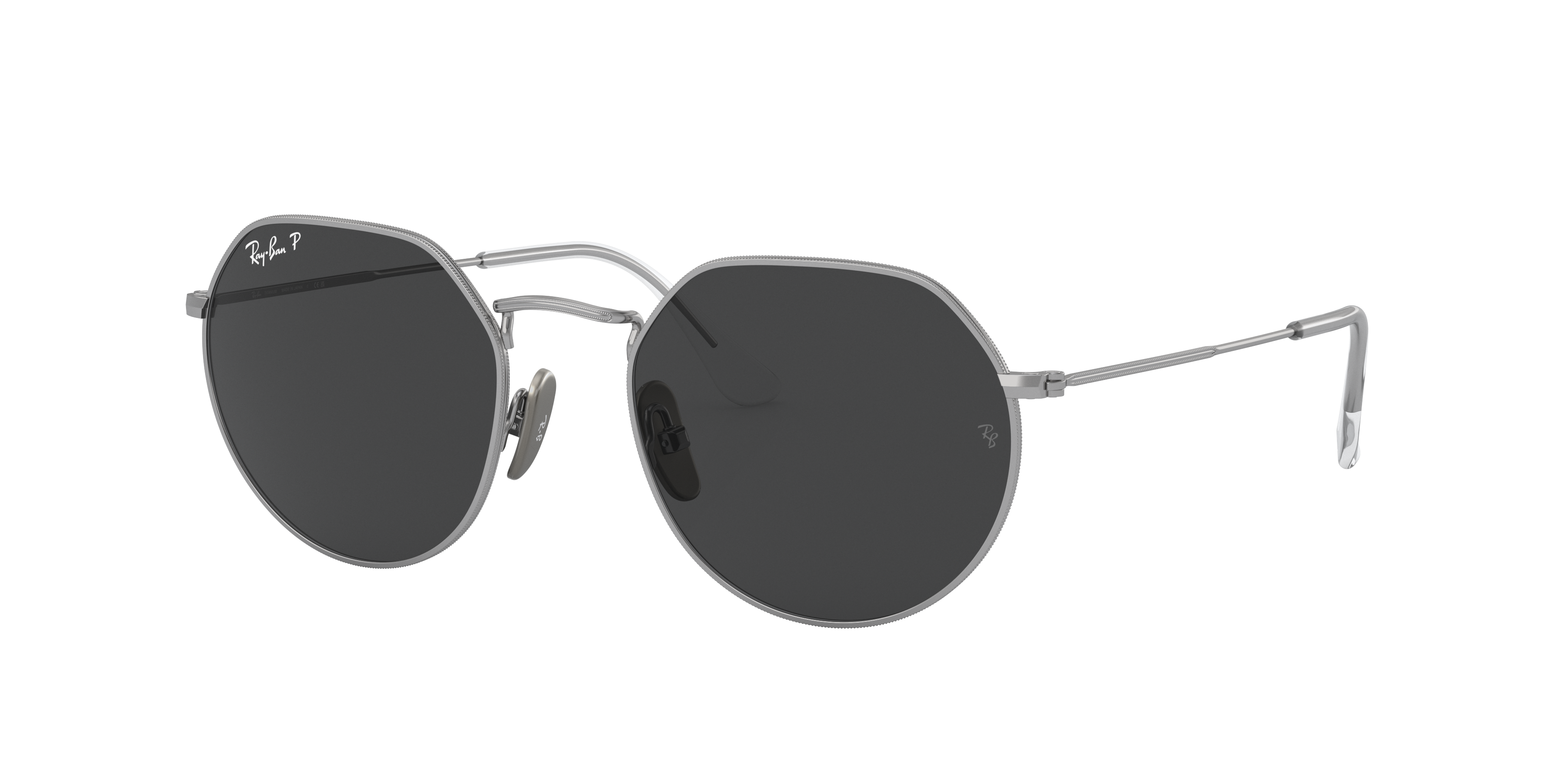 Great oak commit systematic Jack Titanium Sunglasses in Silver and Grey | Ray-Ban®
