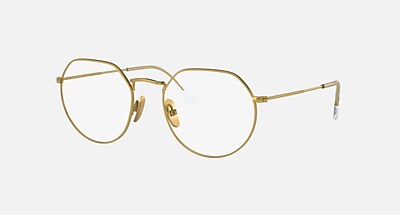 JACK TITANIUM OPTICS Eyeglasses with Gunmetal and Clear (51-20
