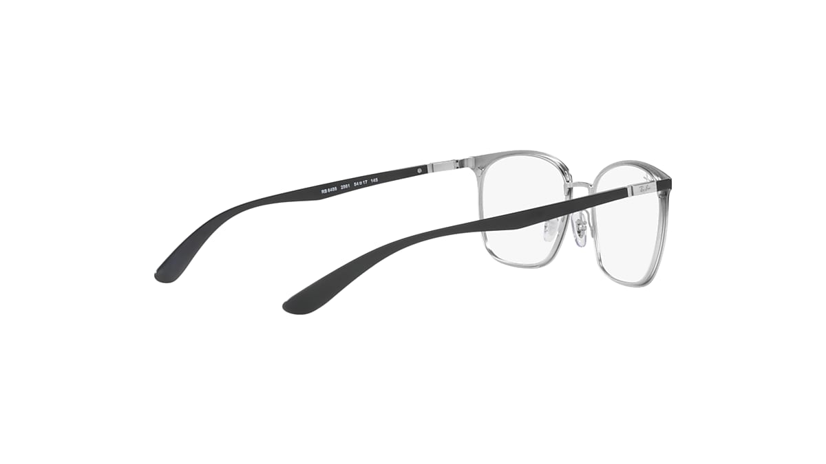 RB5433 OPTICS Eyeglasses with Violet On Transparent Pink