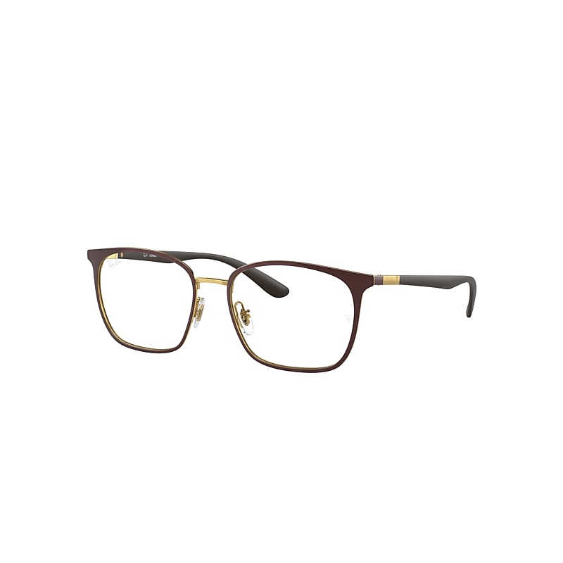 Ray Ban Rx6486 Eyeglasses In Brown