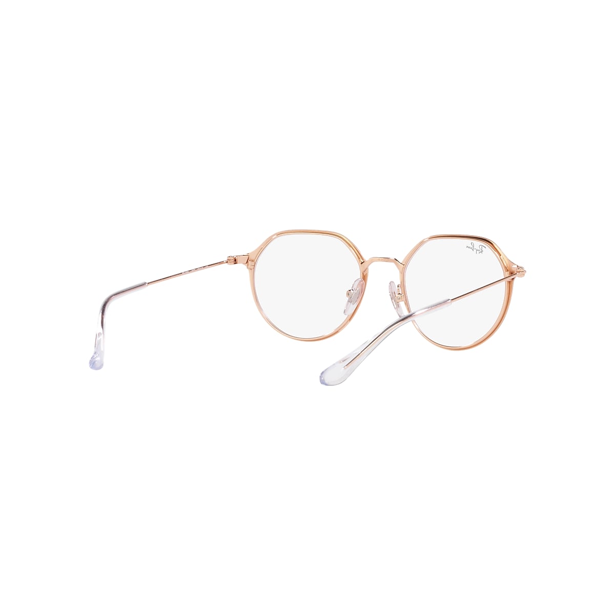 JACK OPTICS KIDS Eyeglasses with Bordeaux On Rose Gold Frame