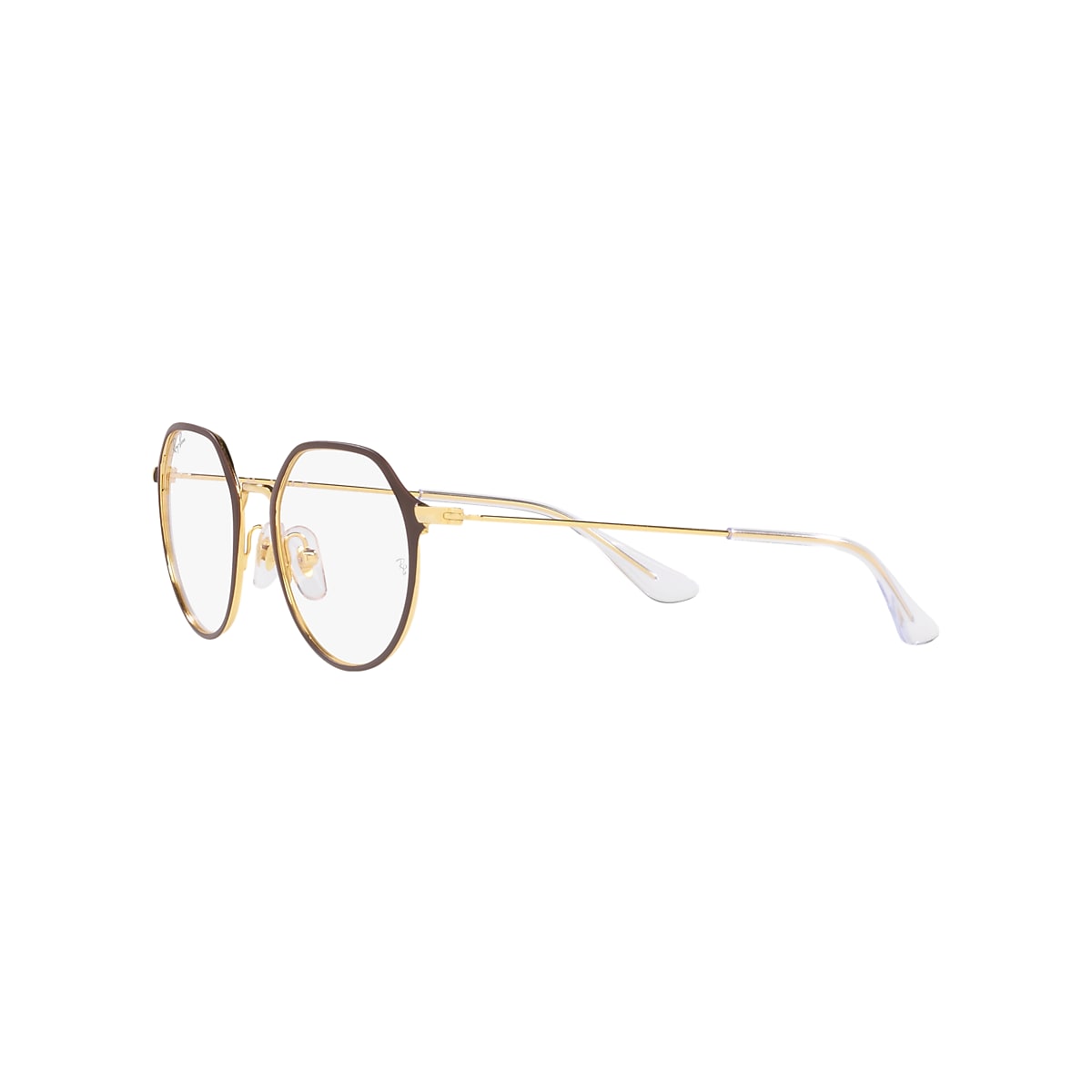 JACK OPTICS KIDS Eyeglasses with Brown On Gold Frame - RY1058