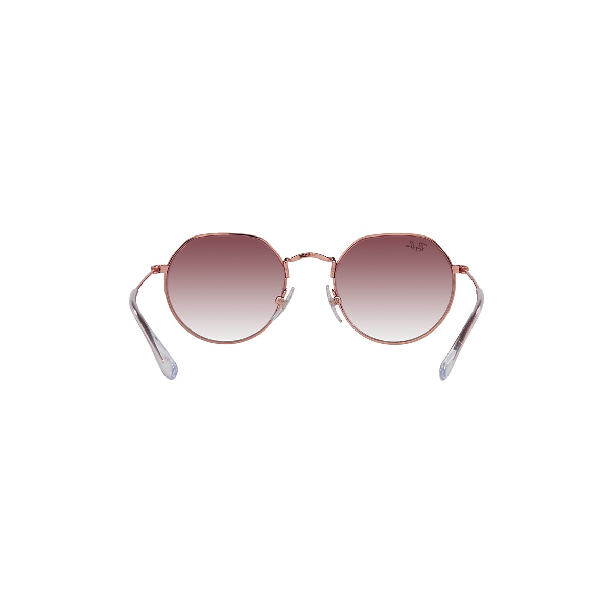 JACK KIDS Sunglasses in Rose Gold and Gradient Dark Violet