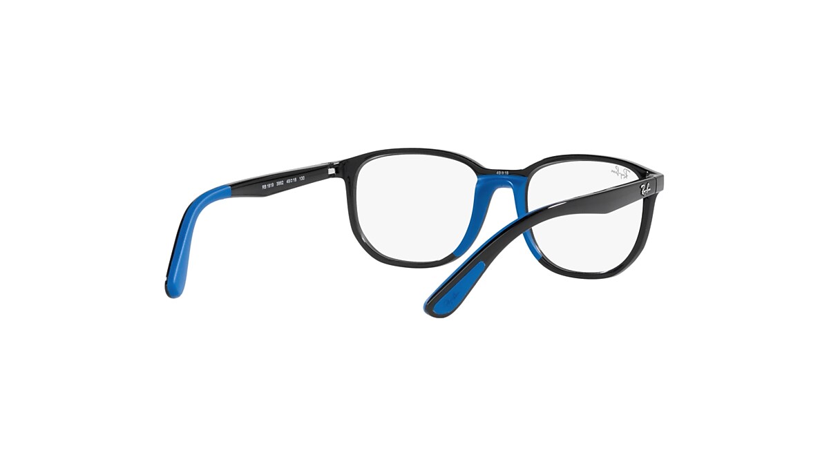 RB1619 OPTICS KIDS Eyeglasses with Black On Blue Frame