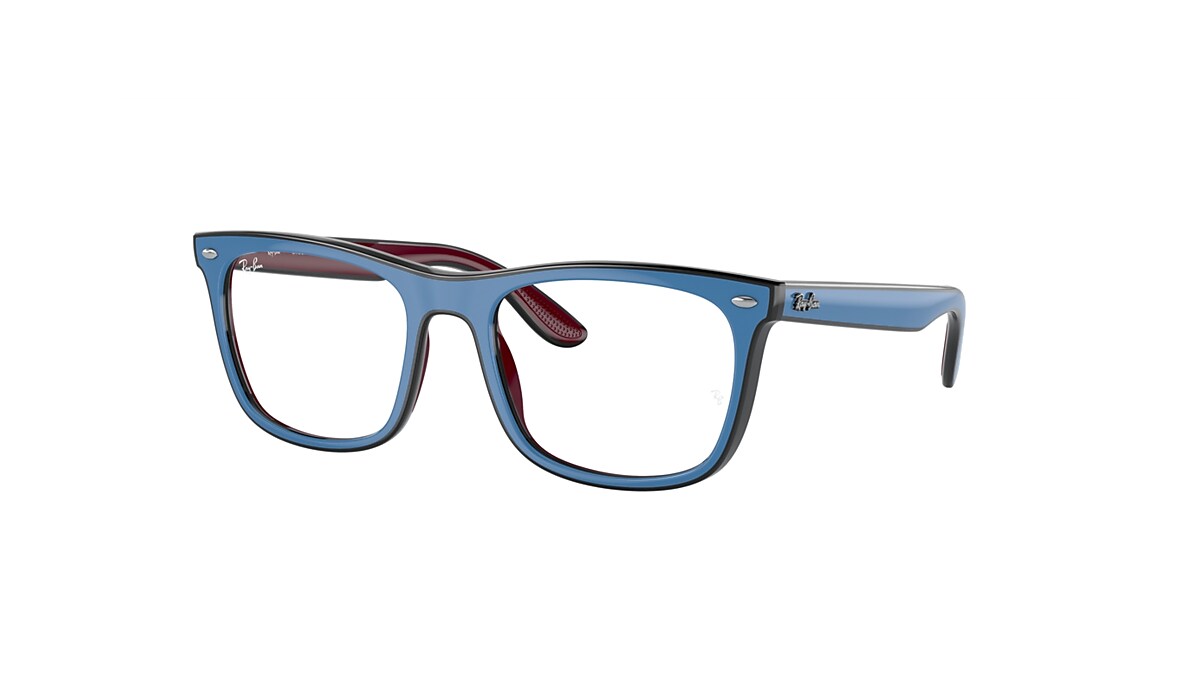 RB7209 OPTICS Eyeglasses with Azure Grey Bordeaux Frame - RB7209 