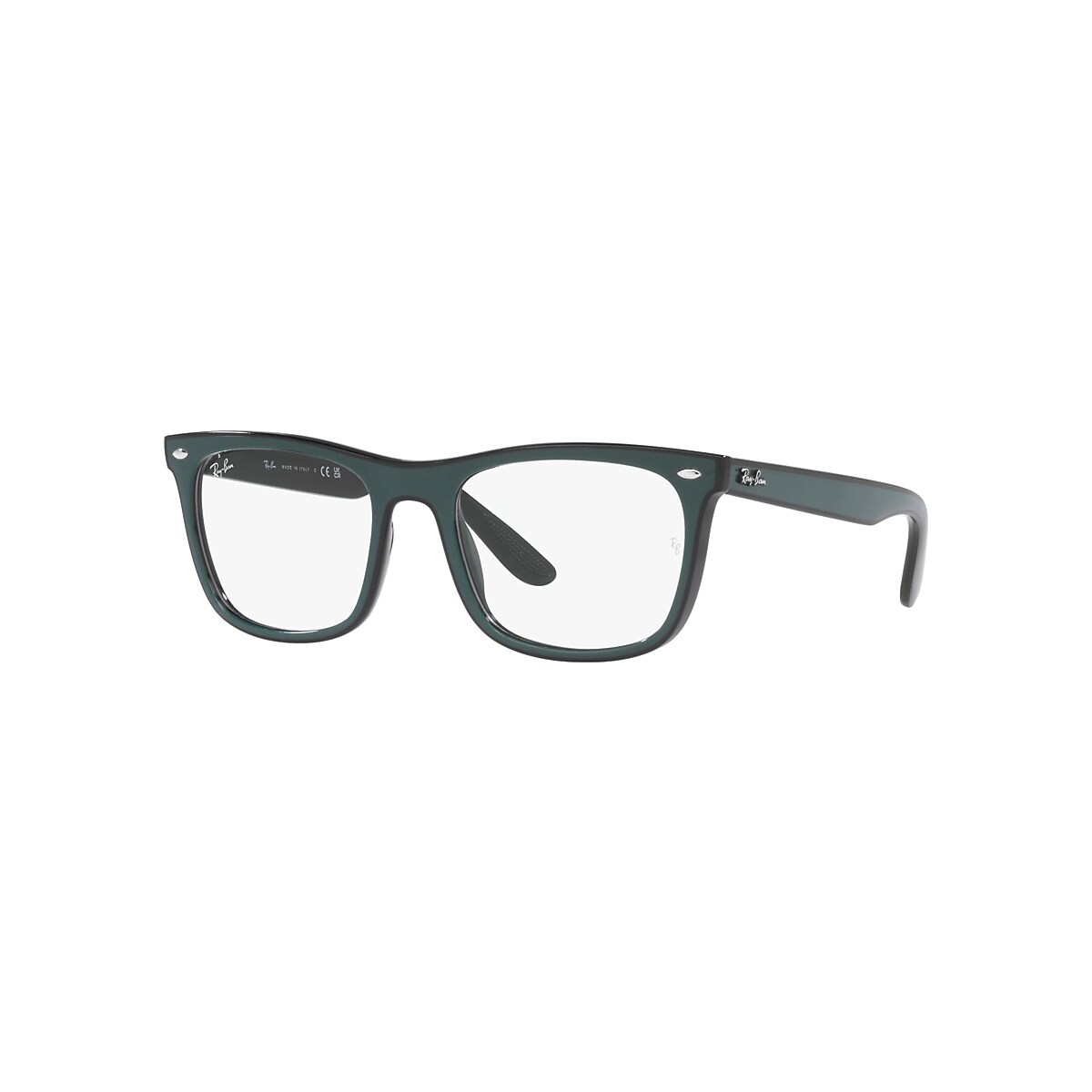 RB7209 OPTICS Eyeglasses with Green Black Frame - Ray-Ban