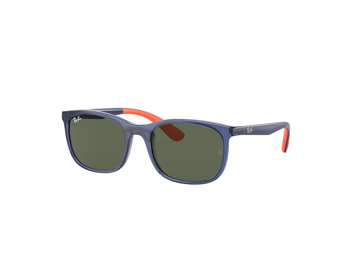 RB9076S KIDS Sunglasses in Blue On Orange and Green - Ray-Ban