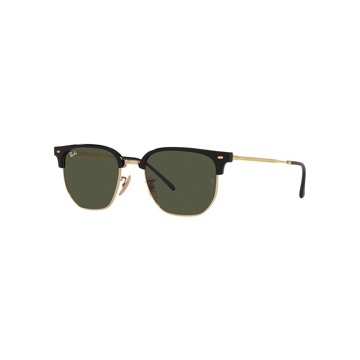NEW CLUBMASTER Sunglasses in Black On Gold and Green NEW CLUBMASTER Sunglasses in Black On Gold and Green