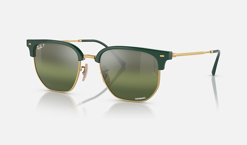 レイバン公式ストア】 Ray-Ban® NEW CLUBMASTER サングラス | ゴールド