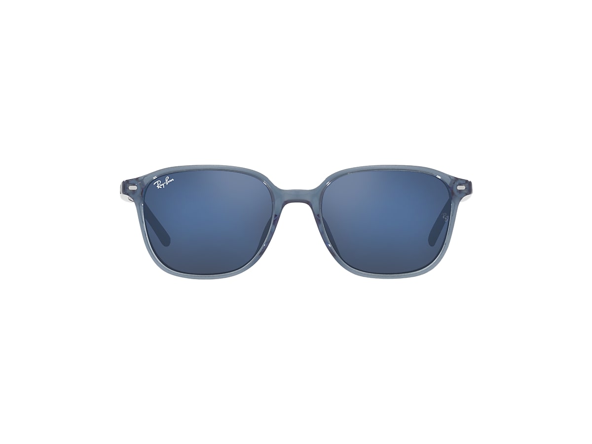 LEONARD Sunglasses in Transparent Dark Blue and Blue - RB2193