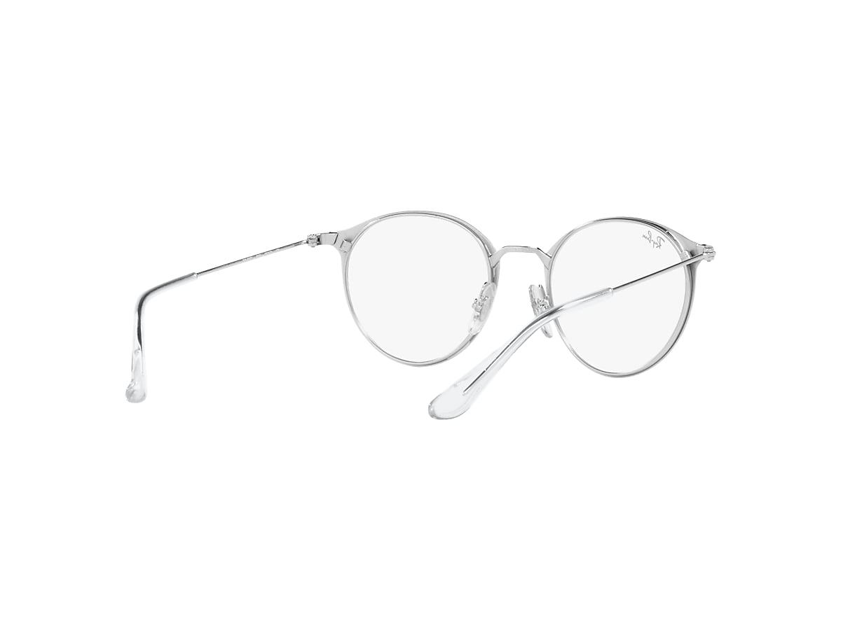 RB1053 OPTICS KIDS Eyeglasses with Blue On Silver Frame - RY1053 