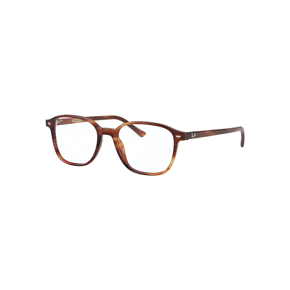 LEONARD OPTICS Eyeglasses with Striped Havana Frame RB5393 Ray