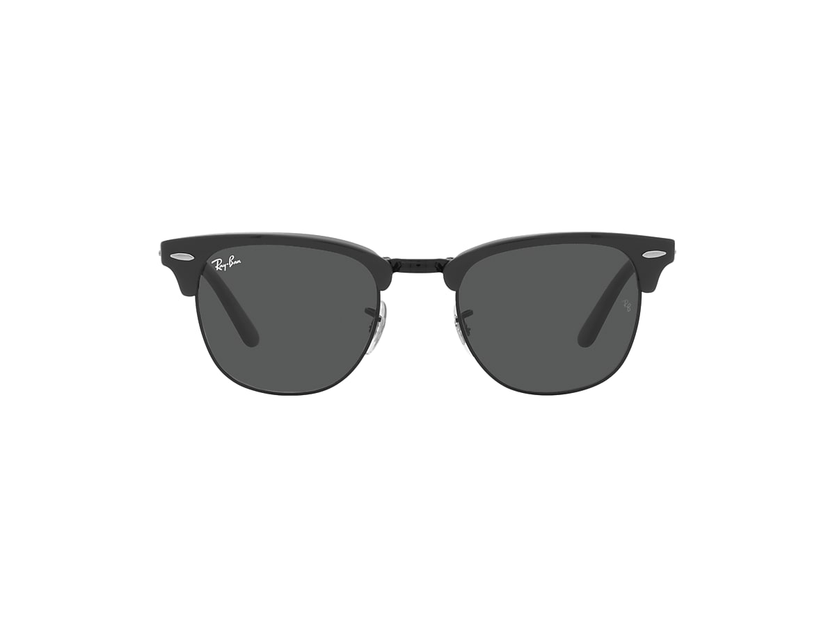 CLUBMASTER FOLDING Sunglasses in Grey On Black and Dark Grey