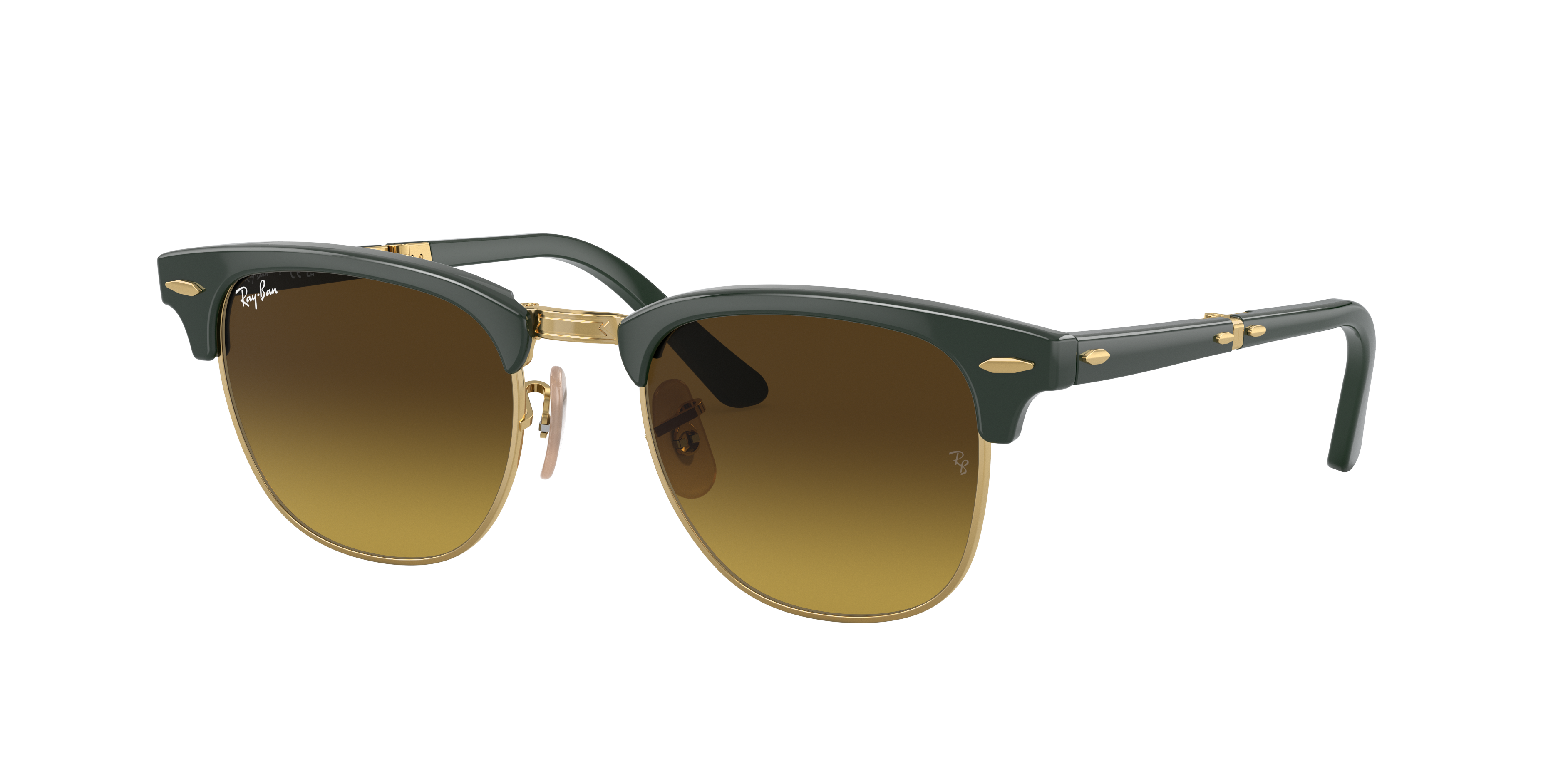 Óculos de Sol Ray-Ban linha Clubmaster.