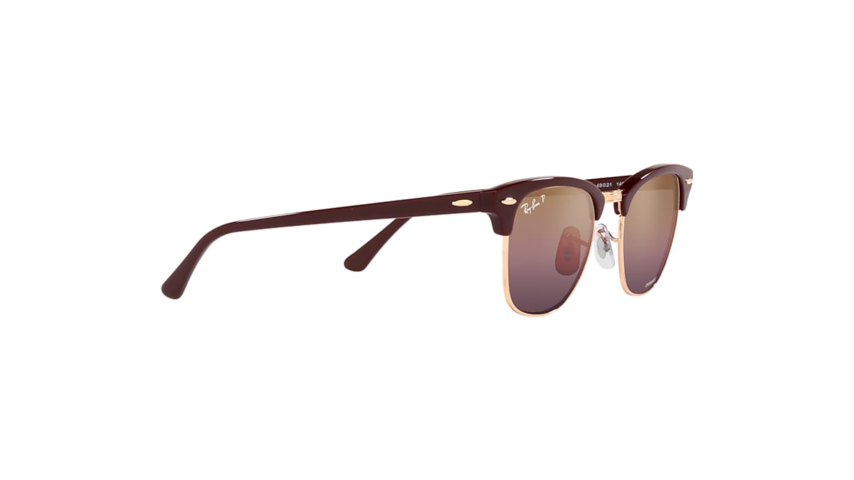 CLUBMASTER CHROMANCE Sunglasses in Bordeaux On Rose