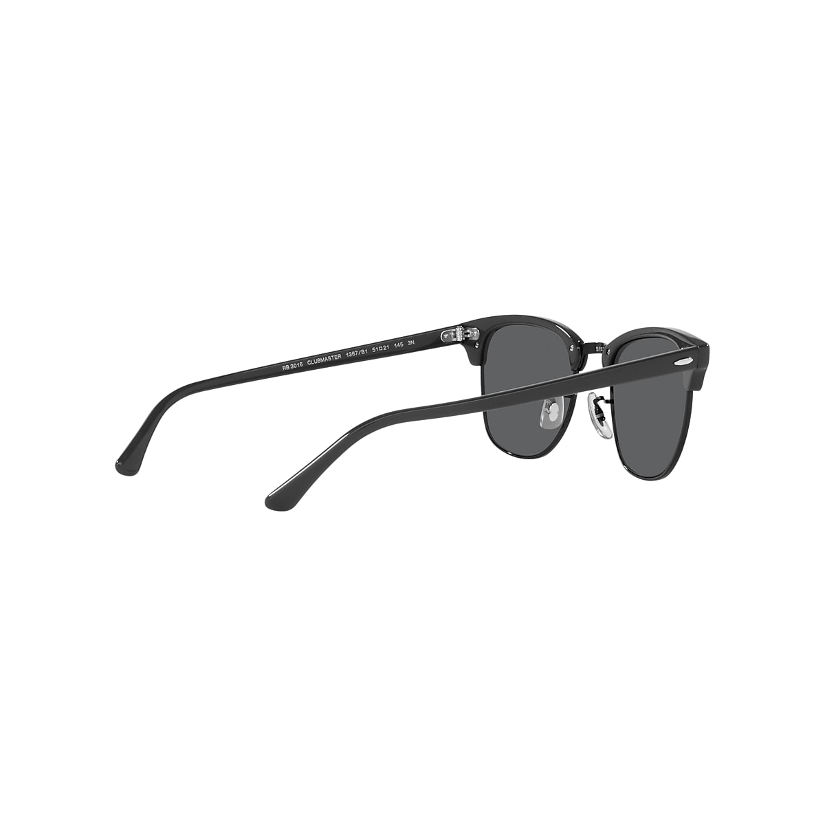 CLUBMASTER CLASSIC Sunglasses in Grey On Black and Dark Grey CLUBMASTER CLASSIC Sunglasses in Grey On Black and Dark Grey