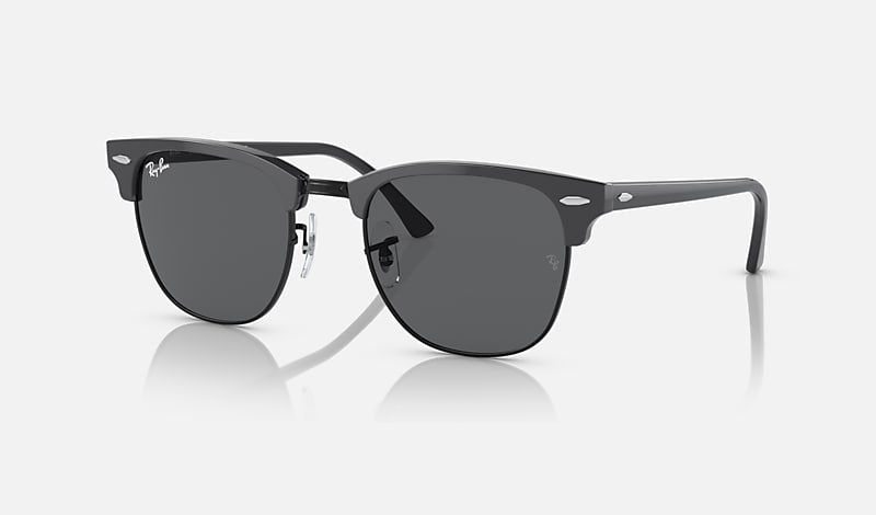 CLUBMASTER CLASSIC Sunglasses in Grey On Black and Dark Grey | Ray-Ban®