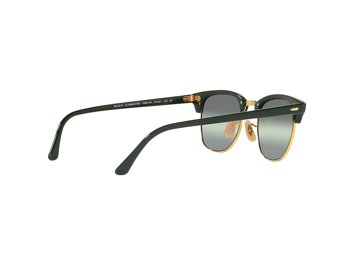 CLUBMASTER CHROMANCE Sunglasses in Green On Gold and Silver/Green