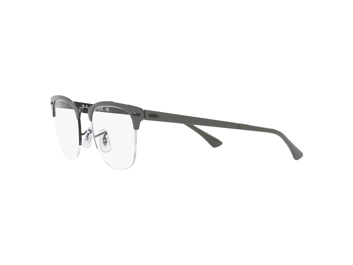 Ray-Ban RX3716VM Clubmaster Metal Square Prescription Eyeglass Frames,  Black On Arista/Demo Lens, 50 mm : : Clothing, Shoes & Accessories
