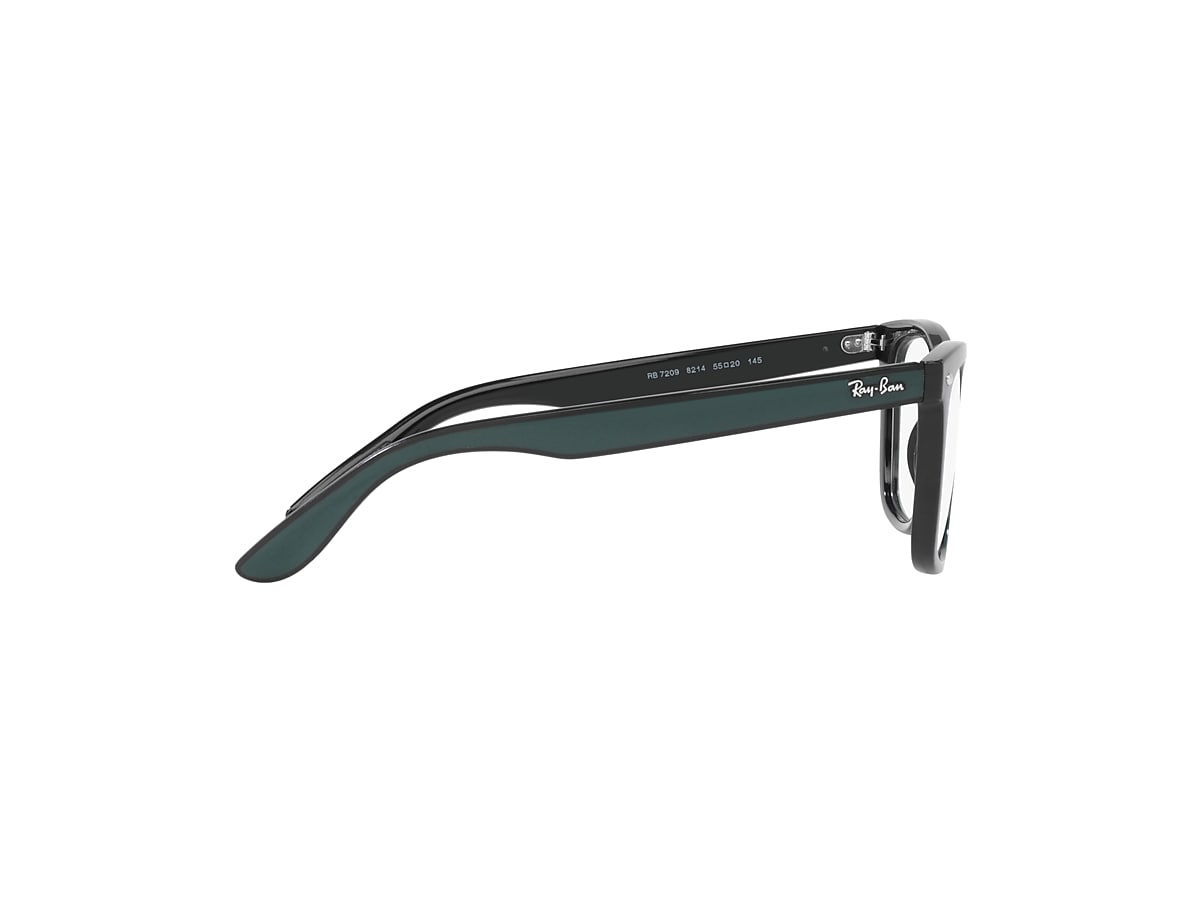 RB7209 OPTICS Eyeglasses with Green Black Frame - RB7209F | Ray 