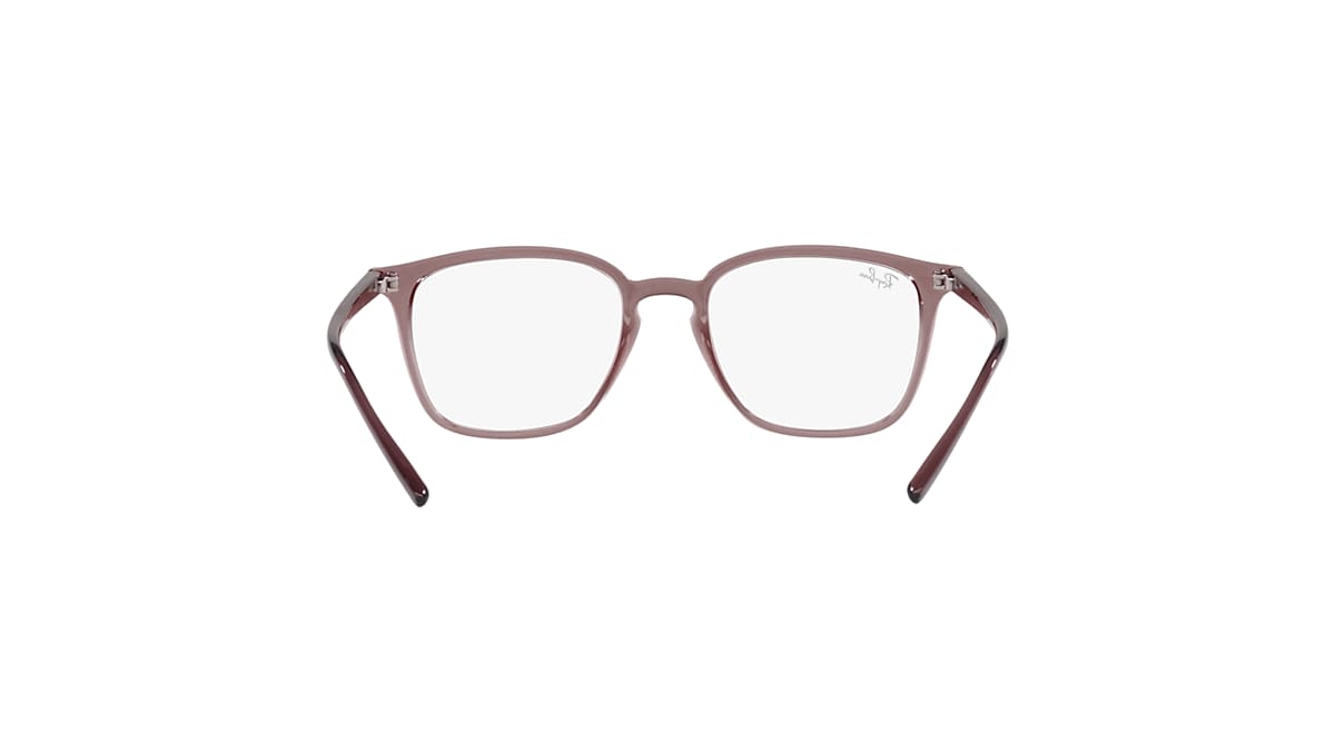 Raiページ RB7185 OPTICS Eyeglasses with Transparent Brown Frame