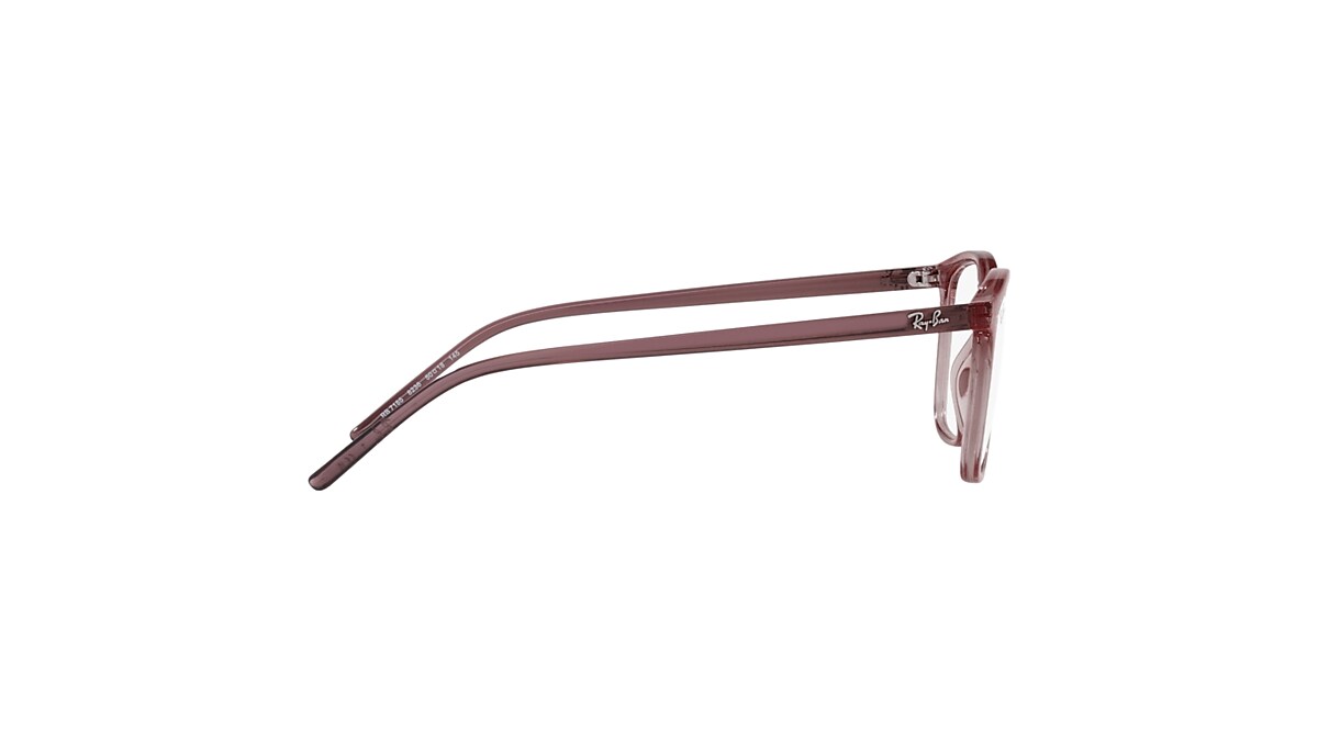 RB7185 OPTICS Eyeglasses with Transparent Brown Frame 