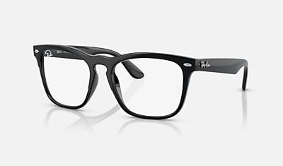 レイバン公式ストア】 Ray-Ban® STEVE OPTICS メガネ | ブラック