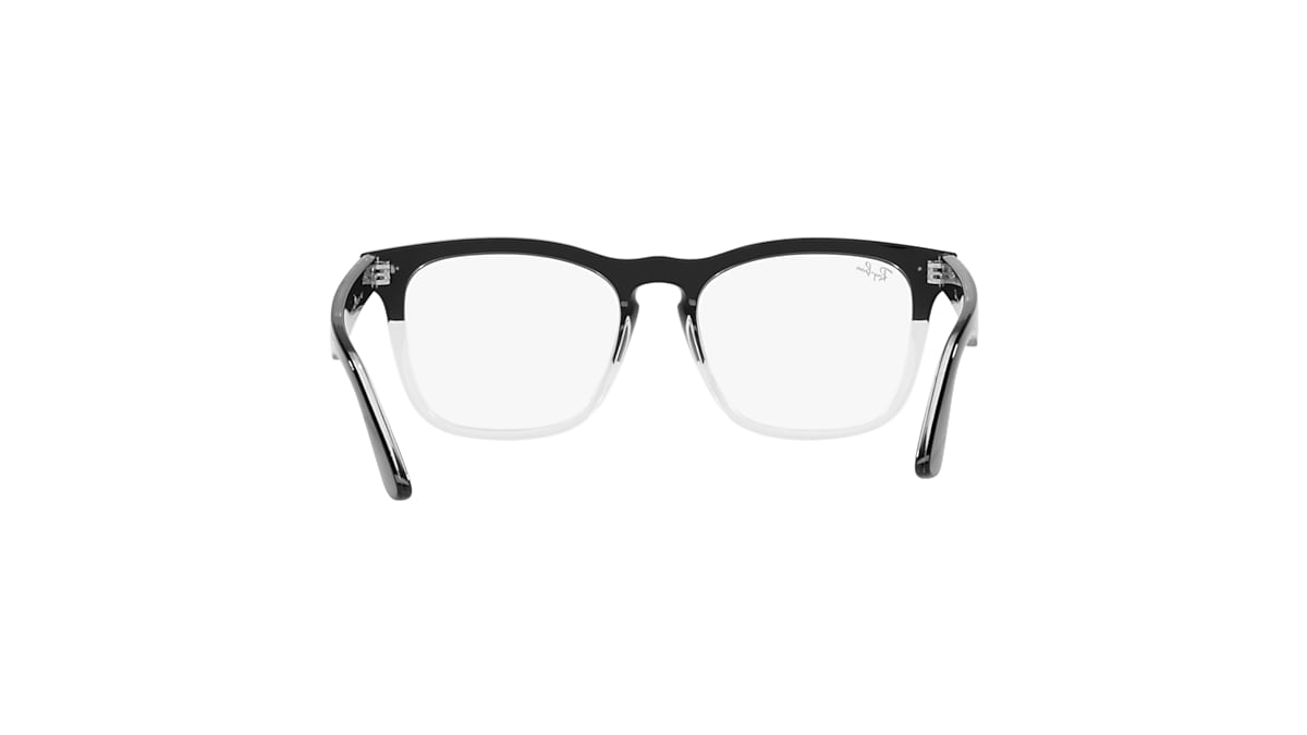 【レイバン公式ストア】 Ray-Ban® STEVE OPTICS メガネ | 透明上