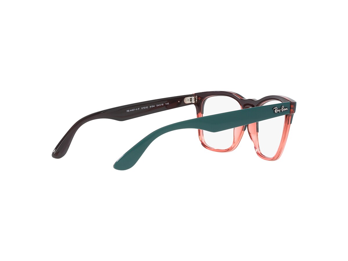 【レイバン公式ストア】 Ray-Ban® STEVE OPTICS メガネ | 透明