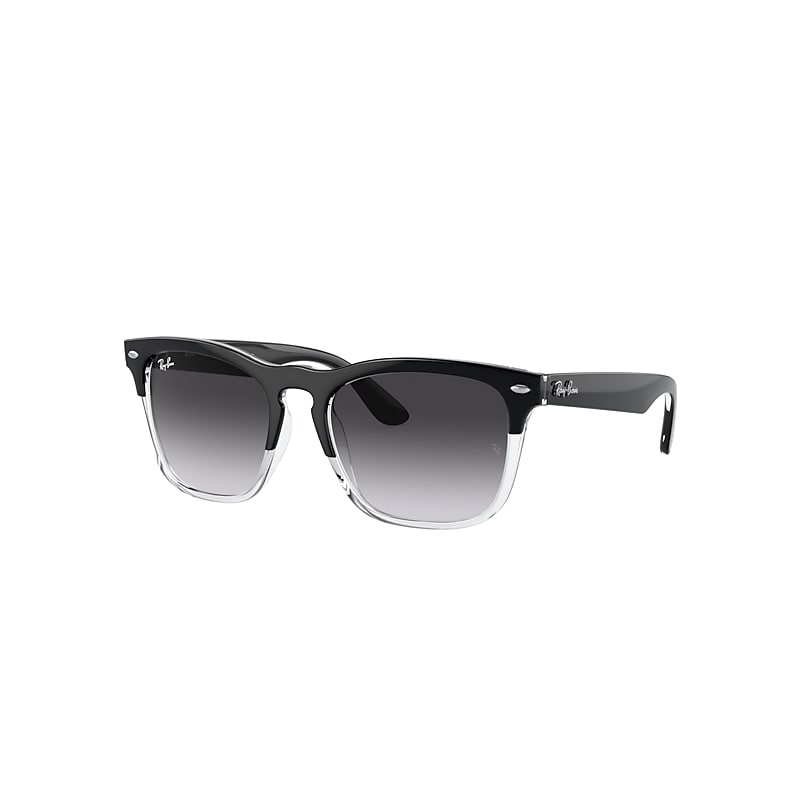 Ray Ban Steve Sunglasses Black Frame Grey Lenses 54-18