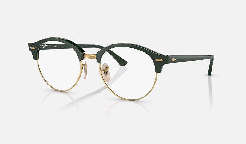 CLUBROUND OPTICS Eyeglasses with Green Frame - RB4246V | Ray-Ban® CA