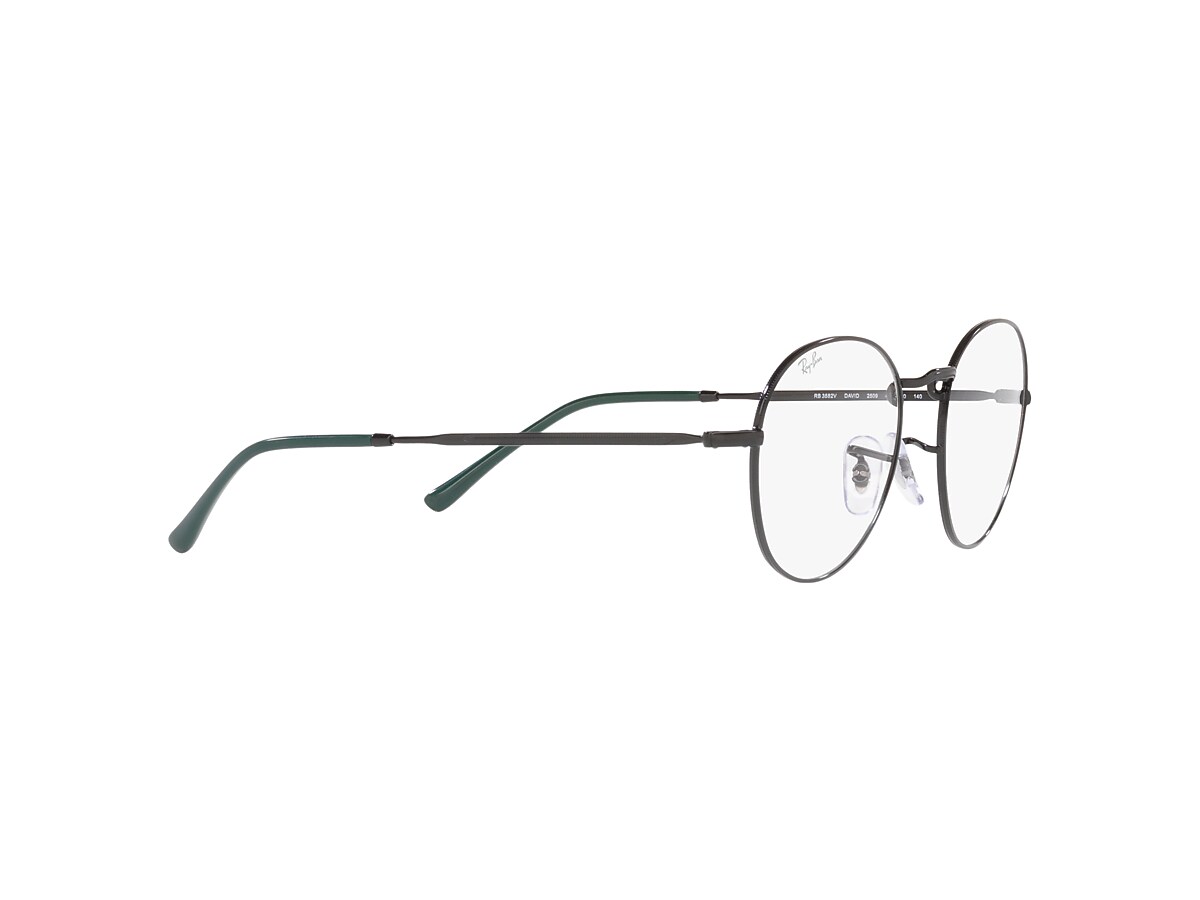 ROUND METAL OPTICS II Eyeglasses with Black Frame - RB3582V | Ray