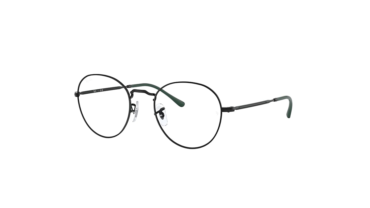 ROUND METAL OPTICS II Eyeglasses with Black Frame - Ray-Ban