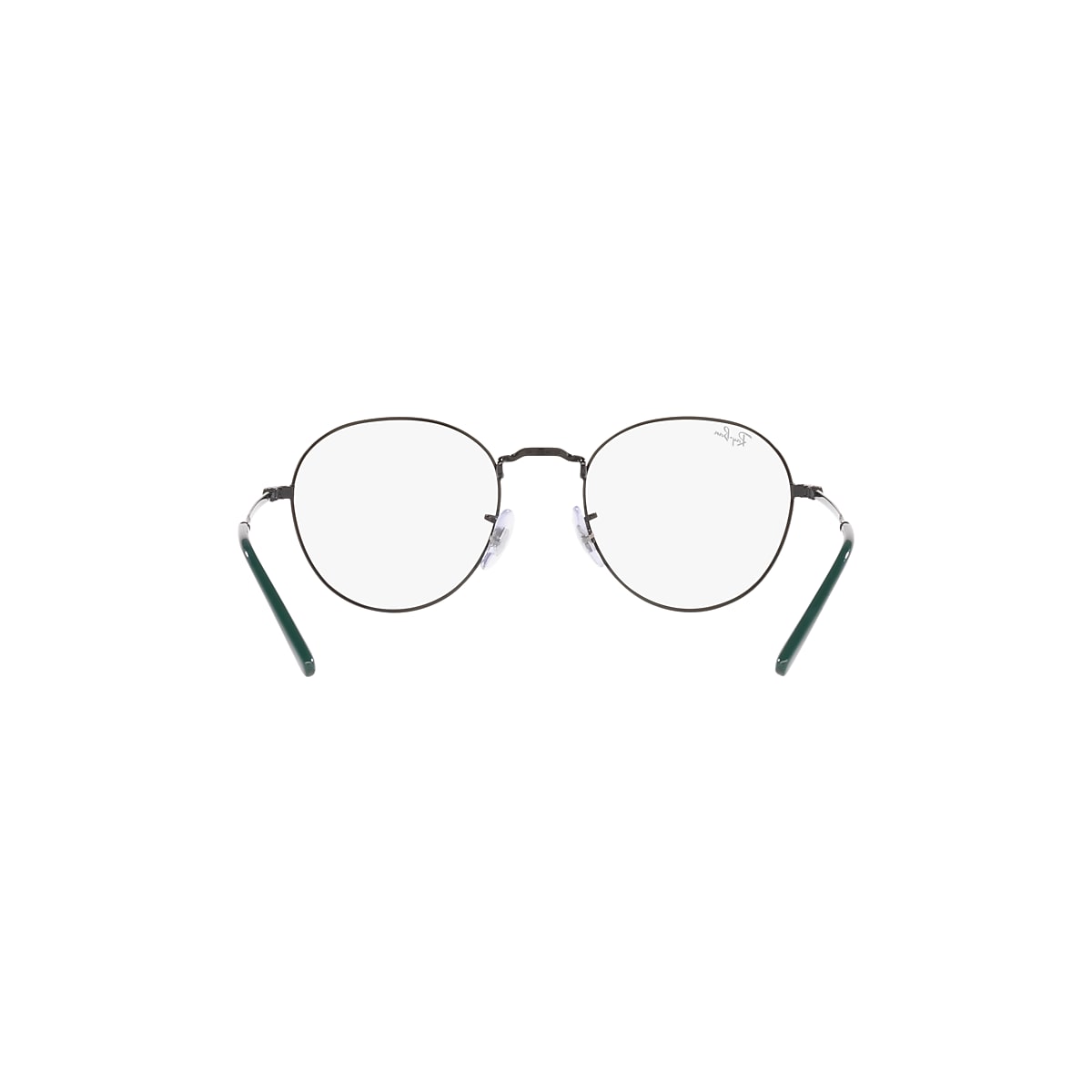 ROUND METAL OPTICS II Eyeglasses with Black Frame RB3582V Ray