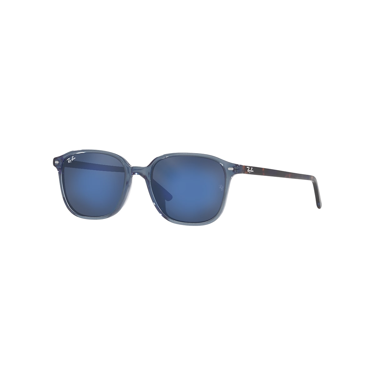 LEONARD Sunglasses in Transparent Dark Blue and Blue - RB2193F