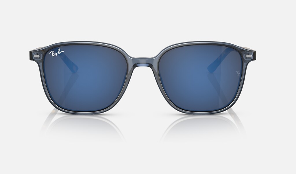 Leonard Sunglasses in Transparent Dark Blue and Blue - RB2193F