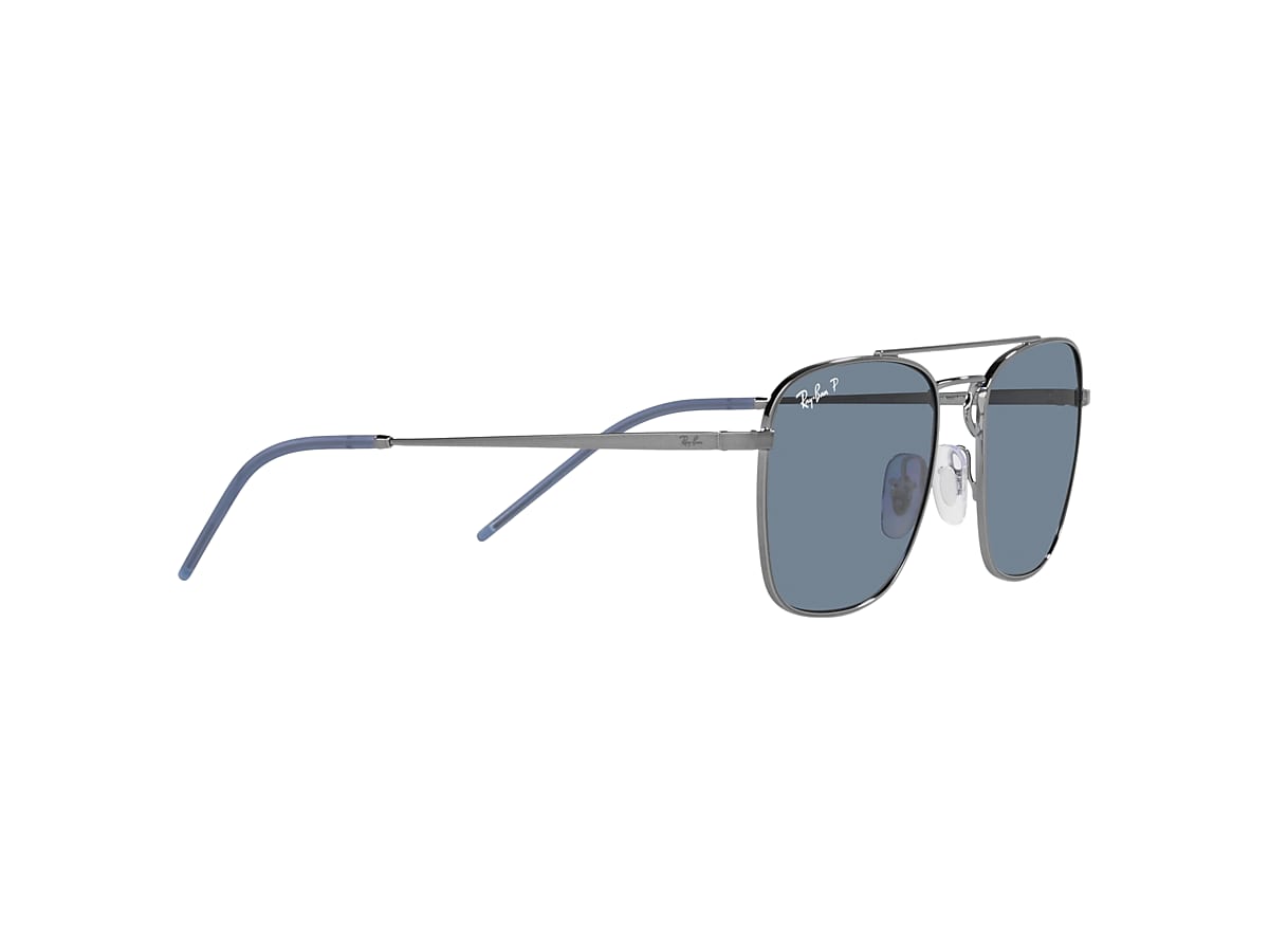 RB3588 Sunglasses in Gunmetal and Dark Blue - RB3588 | Ray RB3588 Sunglasses in Gunmetal and Dark Blue - RB3588 | Ray