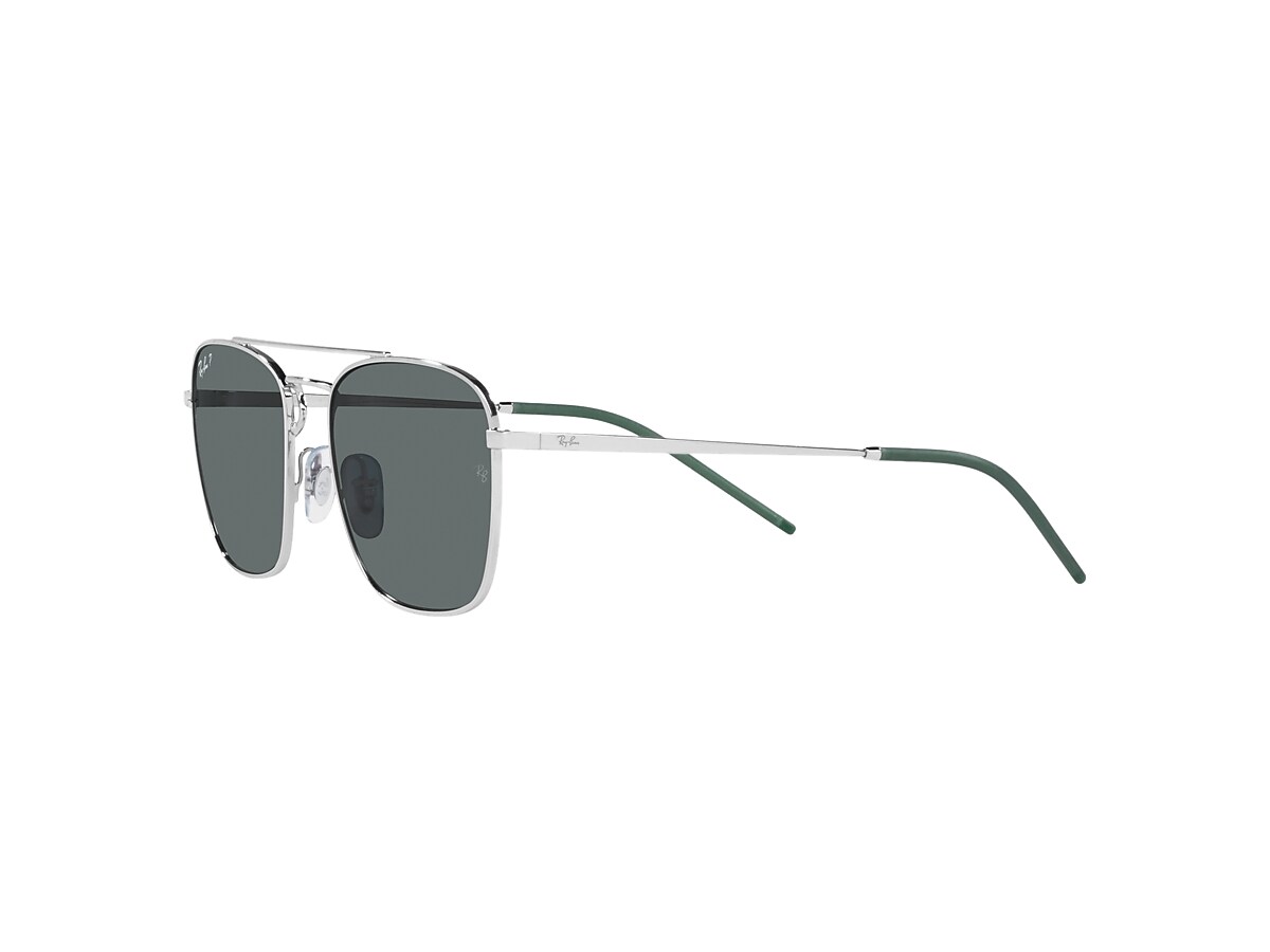 Ray-Ban Rb3588 Sunglasses Silver Frame Grey Lenses Polarized 55-19