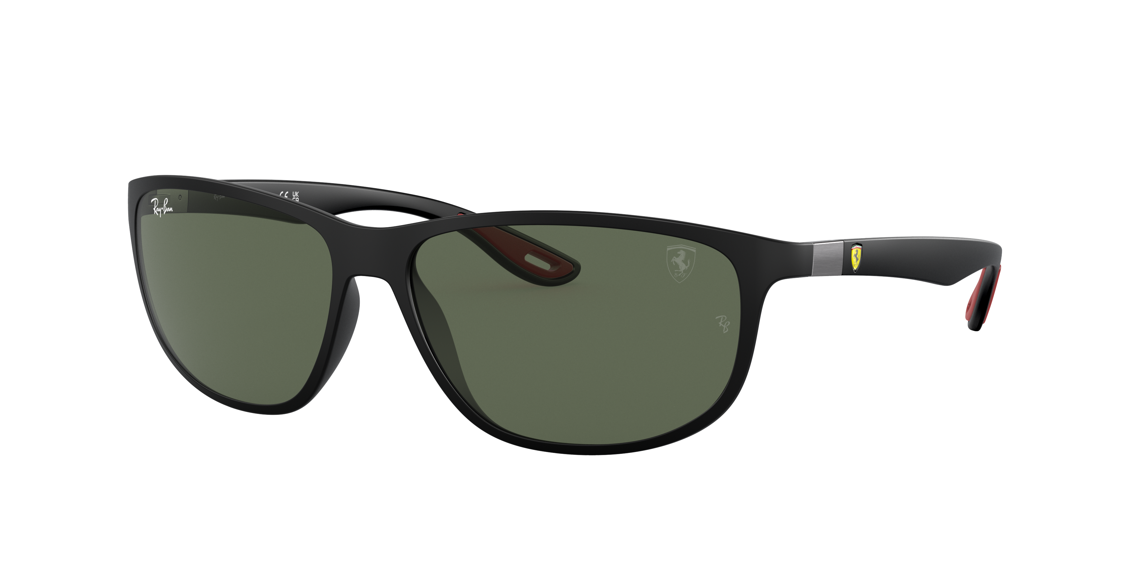 Rb4393m Scuderia Ferrari Collection Sunglasses in Black and Green | Ray-Ban®