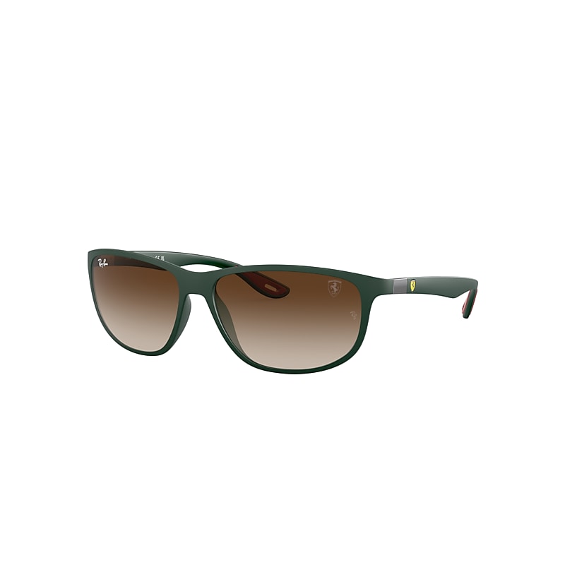 Ray Ban Rb4394m Sunglasses In Green