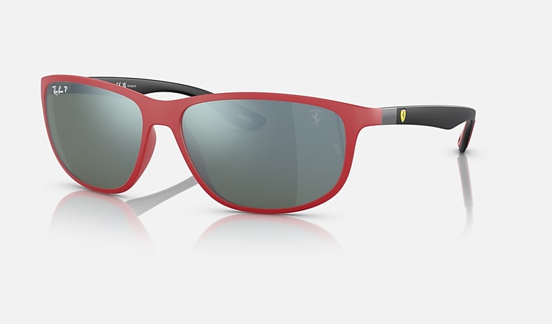 Ferrari Ferrari sunglasses with silver mirror lenses Unisex