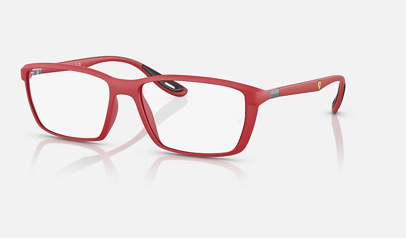 RB7213M OPTICS SCUDERIA FERRARI COLLECTION Eyeglasses with Red