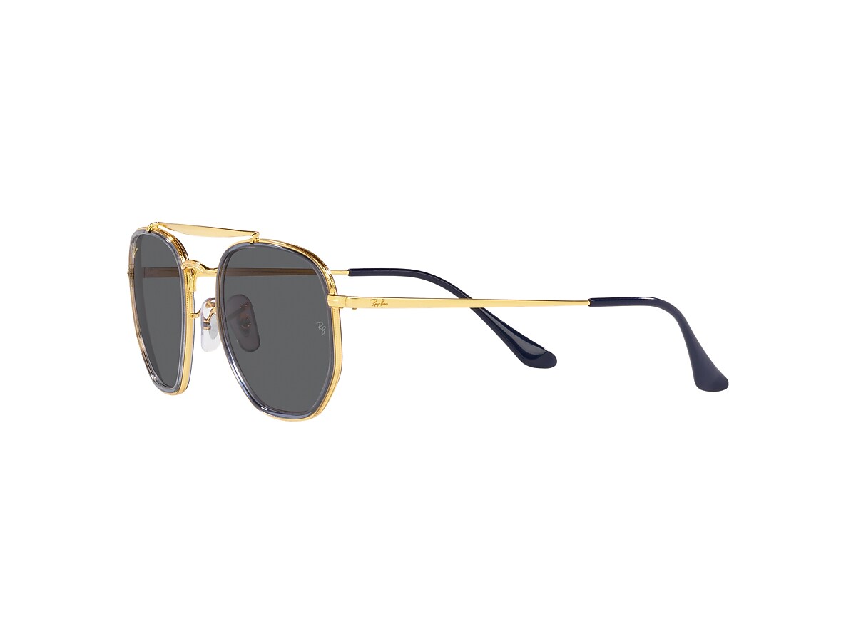 Ray-Ban サングラス ORB3648M THE MARSHAL II MARSHAL II Sunglasses in Black and G-15 Green - RB3648M