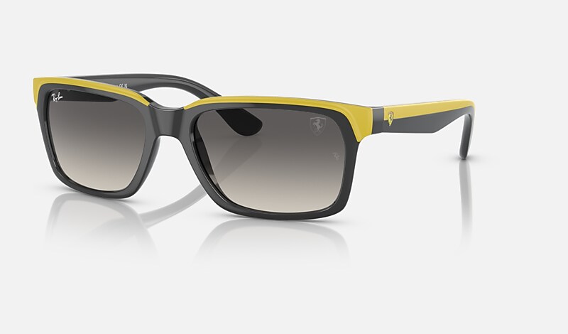 RB4393M SCUDERIA FERRARI COLLECTION Sunglasses in Yellow and Grey - RB4393M | Ray-Ban® US