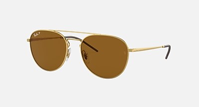 RB3589 Sunglasses in Black On Gold and Grey (55-18) - RB3589 | Ray