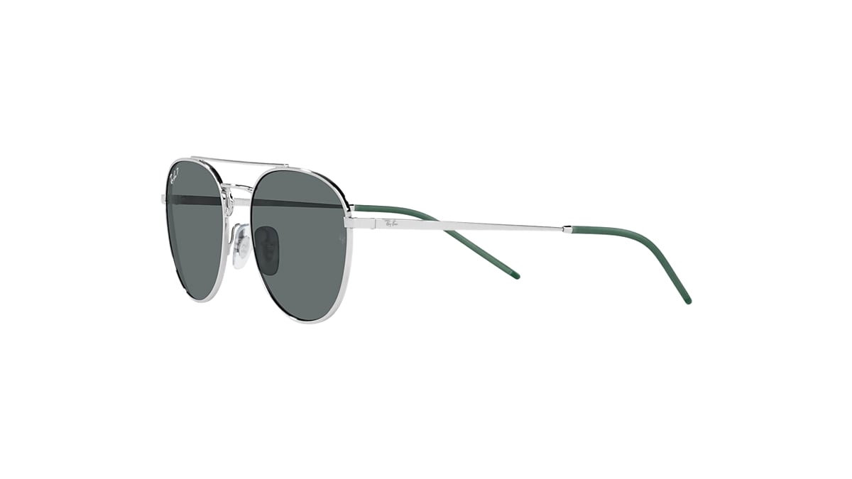 RB3589 Sunglasses in Silver and Dark Grey Polarized - RB3589 