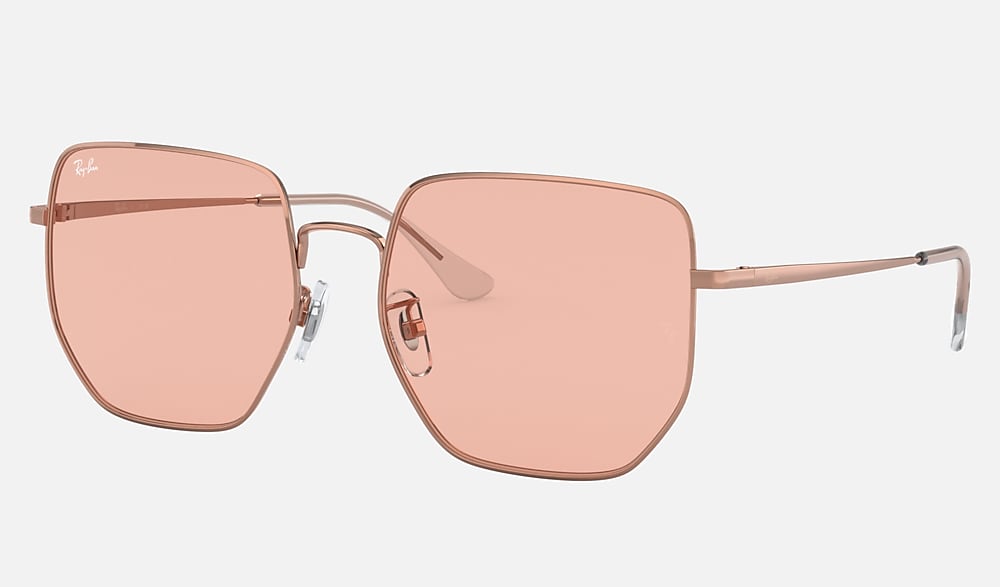 RB3764D Sunglasses in Rose Gold and Dark Pink - RB3764D