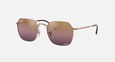 Ray-Ban ラウンド型サングラス ブラック/ピンク レイバン公式ストア】 Ray-Ban® ROUND METAL サングラス